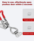 4 Pack Toggle Latch Clamp Set 304 Stainless Steel Quick Release Latches With 396 Lbs Holding Capacity for various uses