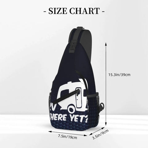 Cross Sling Backpack Chest Bag For Men And Women Trail Ready Everyday Carry For Hiking Travel Durable High Density Material Wrinkle