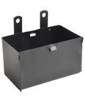 Heavy Duty Beefy Battery Storage Box For 50Cc 70Cc 110Cc 125Cc Atv Quad Dirt Bike Trail Riding Off Road Knockout Impact Protection Mount Case 4 8 X 2 76 Inches, black steel construction, compact design.
