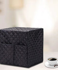 Universal Waterproof Coffee Maker Dust Cover With Anti Impact Cotton, Dual Pockets, Fits Most Dual Brew Machines