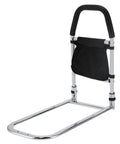 Bed Rails With Storage Bag And Assist Handle Grab For Seniors And Pregnant Folks, Easy Tool Free Assembly, Sturdy Carbon Steel Frame