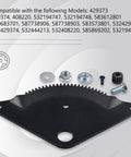 Steering Gear Rebuild Kit With Sector Plate Fits Craftsman AYP Poulan Weedeater Jonsered And Electrolux Lawn Mowers And Garden Tractors