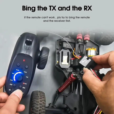 Connecting 2.4GHz RC Controller 4CH Remote And Receiver Set For Cars Boats Tanks Crawler GA-4H-TX Digital Radio Transmitter