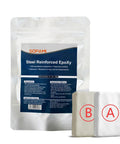 All Purpose 2 Part Epoxy Putty Clay For Fast Repairs, Waterproof Bonding Filler That Cures Hard And Strong For Leaks In Pipes And Pools.