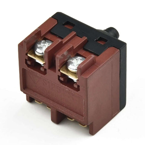 Push Button Switch Replacement For 100mm Angle Grinder 4 Inch Grinder Part Durable Black Accessory Ideal For Polisher And Grinder Maintenance