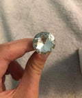 A Total Knockout Thirty Piece Set Of Twenty Five Millimeter Diamond Crystal Upholstery Tacks With Silver Plated Nails For Sofas Headboards And Furniture Crafts Diy Projects That Bring Serious Swagger To Your Space held in hand.