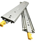 Heavy Duty Drawer Slides With Lock, Ball Bearing Rails, Full Extension, 220 Kg Load Capacity, 250mm Pair For Smooth Quiet Drawer Operation, Anti Collision Pads, stainless steel