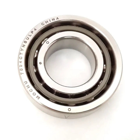 Badass 7004 Angular Contact Ball Bearing 20X42X12 mm Abec P4 Precision Single Row Metric Assembly side view.