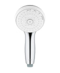 Tempesta Hand Shower In StarLight Chrome Finish with smooth glide spray pattern and water saving tech, front view