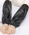 Dope Heavy Duty Waterproof And Oilproof Pvc Arm Sleeves For Kitchen Grunt Work And Mechanic Jobs With Reusable Protective Oversleeves, close-up view.