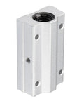 Side view of SCS10LUU Linear Ball Bearing Slide Block Unit Extra Long 10Mm Bore Aluminum Housing Low Friction High Precision For Smooth Motion