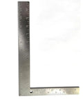 Heavy Duty 8x12 Carpenter Square With Dual Imperial And Metric Scales Rust Resistant Carbon Steel Framing Tool for precise layouts