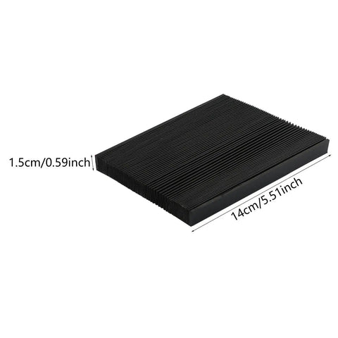 Accordion CNC Bellows Guard For Milling Machines, Stretchable Dustproof And Oilproof PVC Protection Cover, 14cm Length