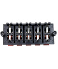 Straight Speaker Terminal Strip WP10-03B Push Release Clips 5Pcs For DIY Audio Upgrades, Spring Loaded Cable Connectors