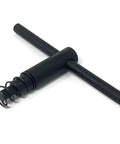 Black metal T-handle key for Six Inch Self Centering Lathe Chuck With Scroll Action And Two Piece Reversible Jaws