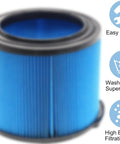 VF3500 Filter Replacement Kit For 3 To 4.5 Gallon Wet Dry Shop Vacuums Includes VF3500 Filters And 26643 Foam Filter Sleeves Replaces WD4050