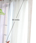 Two Pack 36 Inch Universal Drapery Pull Rods InvisiClear Curtain Wand For Easier No Fuss Opening And Closing Smooth Drapery Operation