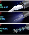 62 In 1 All In One Electric Screwdriver Kit With Mixed Power And Cordless Design Rechargeable Battery Shadowless LED Lights
