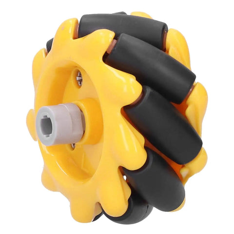 Omni Directional Mecanum Wheel Set For Smart Robot Car 48mm Rubber Coated Wheels With ABS Frame DIY Toy Gear For TT Motor