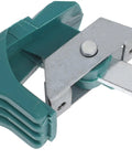 Close-up of Ciieeo Commercial Vacuum Drying Oven Handle Heavy Duty industrial kitchen equipment replacement part with green grip.