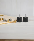 8 Pcs Adjustable M6 Furniture Leveling Feet With Rubber Pads No Wobble Floor Saver For Tables Cabinets Beds And Other Furniture Easy Install Height Adjustment, black threaded feet