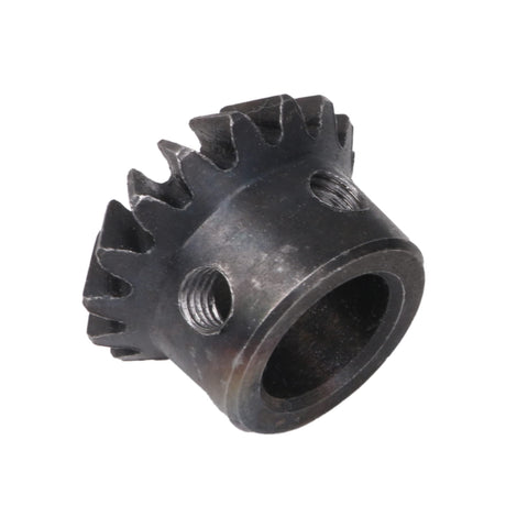 Tapered Bevel Pinion Gear With 12mm Hole Diameter, 45 Steel, 1.5 Module, 16 Teeth, Pack Of 2 For Industrial Replacement