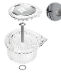 Shower Knob Handle Kit For Posi Temp One Handle Tub And Shower Replacement Easy Install with clear knob and installation components