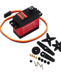 Beefy 35Kg Digital Servo With 360 Degree Continuous Rotation Coreless Motor 500 To 2500 Microseconds Pulse Range Metal Gear High Torque