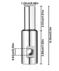 Stainless Steel Ice Auger Drill Bit Adapter Turns Your Manual Auger Into Electric Power Fits One Half Inch And One Quarter Inch Chuck Holes