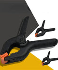 Versatile Nylon Spring Clamps For Woodworking And Home Use, Toggle Clip Clamp For Wood Projects, black 3 inch plastic clamp