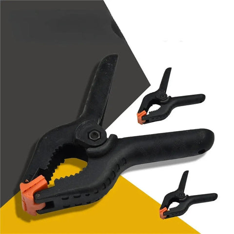 Versatile Nylon Spring Clamps For Woodworking And Home Use, Toggle Clip Clamp For Wood Projects, black 3 inch plastic clamp