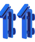 Adjustable Abs Hose Holder Clamps for Bucket and Garden Hose Storage 2 Pc Set Quick Assembly Water Pipe Fixing Clip Durable Plastic