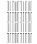 40 Pcs 4 Mm X 20 Mm Stainless Steel Dowel Pins 316L Cylindrical Shelf Pins Silver Tone Built Tough For DIY Woodworking And Metal Projects