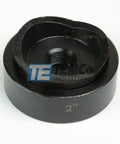 2 Inch Conduit Punch And Die Set For Hydraulic Knockout Driver with M20 Thread, steel die close-up view