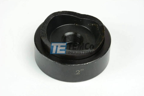 2 Inch Conduit Punch And Die Set For Hydraulic Knockout Driver with M20 Thread, steel die close-up view