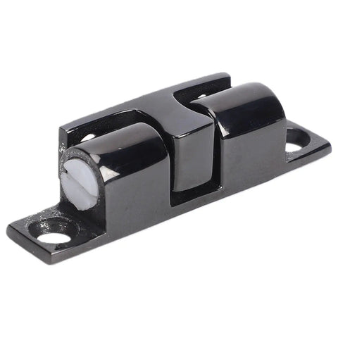 Stainless Steel Cabinet Door Catch 50mm Double Ball Roller Latch With Adjustable Tightness Rust Proof for Wardrobes Closets Drawers RV Yacht Kitchen Cabinets