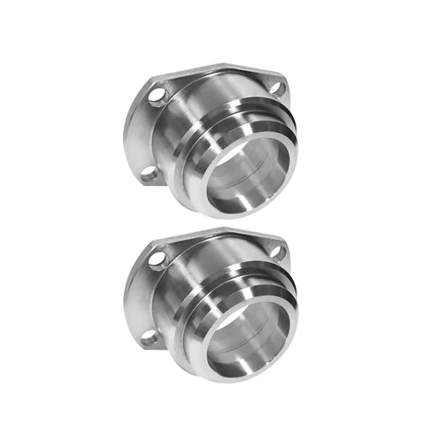 9 Inch Bearing Housing Ends For Old School Ford Half Inch Old Style Axle Steel Construction Fits Ford Axle Tubes And Wheel Bearings Heavy Duty Replacement Component, pair of steel housings