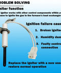Plug And Play Hot Surface Furnace Ignitor 201657-03S Replacement Drop In Compatible With Goodman Amana Janitrol guide