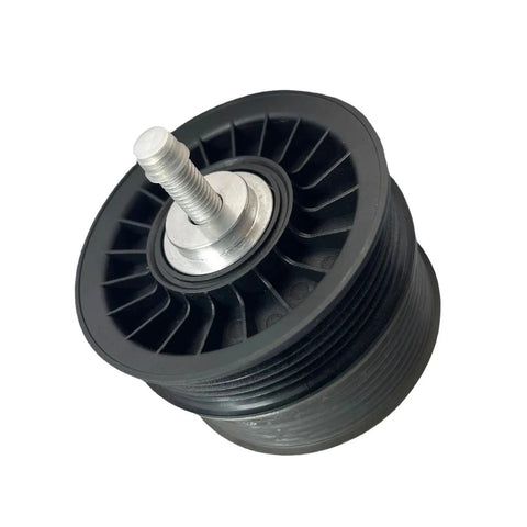 Premium Supercharger Double Pulley System With Idler Drive Belt For Mercedes M113k featuring a robust pulley design, ensuring efficient performance.