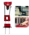 Woodworking Drill Guide Kit Adjustable Locator With Hole Puncher Positioner For Wood Portable Drill Press Jig Pro Grade DIY
