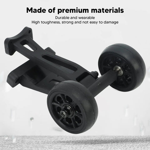 Rugged Off Road RC Head Up Wheels Upgrade Set With Shaft Hub And Bearings For One Eighth Scale RC Cars Durable Plastic Construction