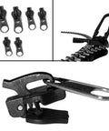 Zipper Repair Kit For Coats, Jackets, Tents And Backpacks, Includes 6 Zipper Sliders In 3 Sizes With 2 Of Each Size 3, 5 And 7