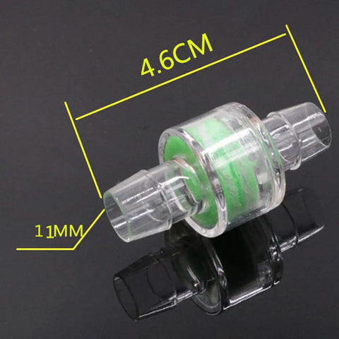 Heavy Duty 10 Pack Three Layer Liquid Cooling Filter For Pc Water Cooling Systems ABS dual cotton strainer 4.6cm with 11mm fitting.