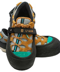 Heavy Duty Safety Overshoes With Steel Toe Caps And Titanium Aluminum Alloy Toe Caps, XL Size, Green, front view
