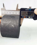 Digital caliper measuring Graphite Ingot Block For EDM And Milling Surfaces Pro Grade 99.9 Percent Purity 75 By 50 Mm Plate