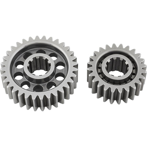 Lightweight Quick Change Gear Set Nine With Nineteen And Twenty Three Teeth For High HP Cars With Bigger Tires Ten Spline Gears 8620 Alloy Steel Rem Polished Finish Reducing Friction Extending Gear Life