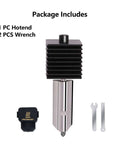 Hotend Upgrade Kit For A1 Mini And A1 3D Printers with 0.2mm Hardened Steel Nozzle, silicone sock, and wrenches