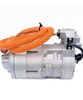 Top Notch Electric HVAC AC Compressor Replacement Pump For Tesla Model 3 And Model Y Rides, 41cc, aluminum body.
