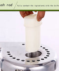 Push rod for SDdPulse Commercial Juice Extractor, 370W Electric Centrifugal Juicer, aiding ingredient processing.