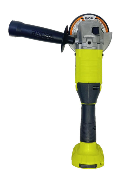 Ryobi PCL445B ONE+ 18V cordless 4-1/2 in. angle grinder with yellow body
